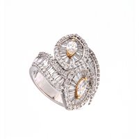 Ringe Crivelli Dame in Weißgold Diamante 320-R4438 - 320-R4438
